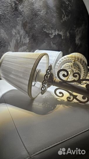 Люстра потолочная и бра