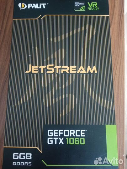 Видеокарта Palit JetStream GTX1060 6gb