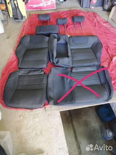Обшивка сидений Ford mondeo 4