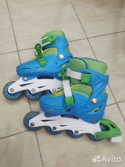 Роликовые коньки детские раздвижные