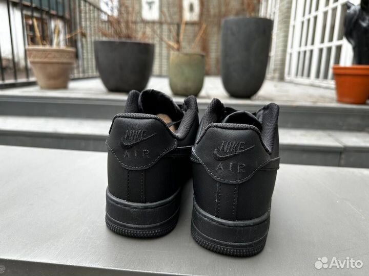 Кроссовки Nike Air Force 1 Low Black 37-43