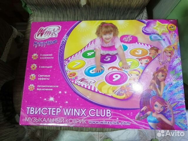 Твистер Winks+видео описание, коврик танцевальный