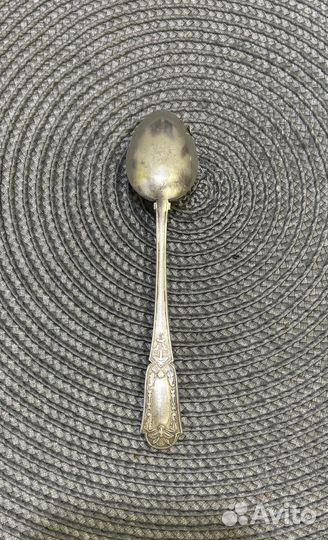 Серебряная чайная ложка сито