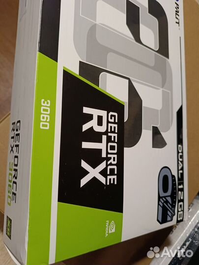 Видеокарта Новая 12Gb nvidia RTX 3060 гарантия