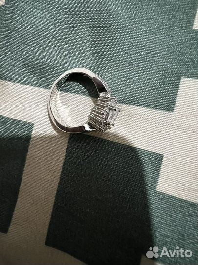 Кольцо серебро новое
