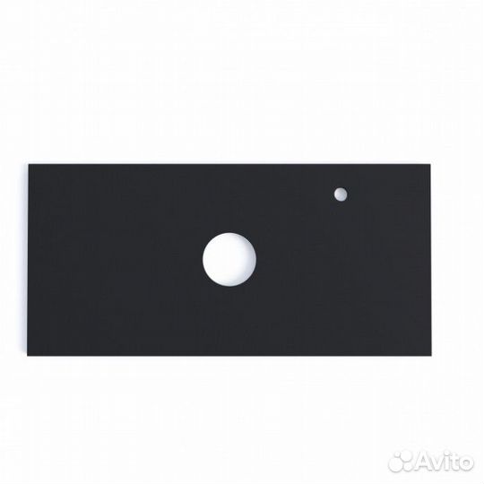 Тумба с раковиной Grossman Флай 100 серая/дуб сонома GR-3019