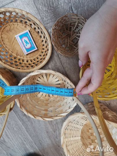 Корзина плетеная