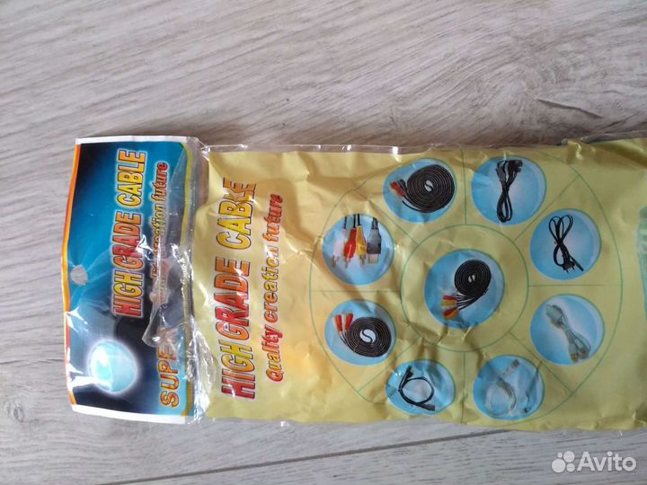 Межблочный Аудио кабель 3rca*3rca