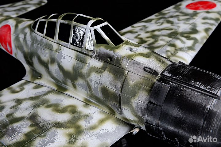 Корпус самолета на радиоуправлении а6м2 Zero