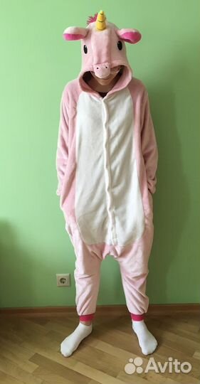 Кигуруми пижама единорог