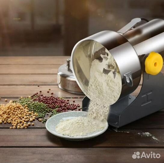 Мельница лабораторная измельчительная 1кг помола