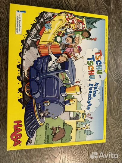 Настольные игры haba tschu tschu kleine eisenbahn