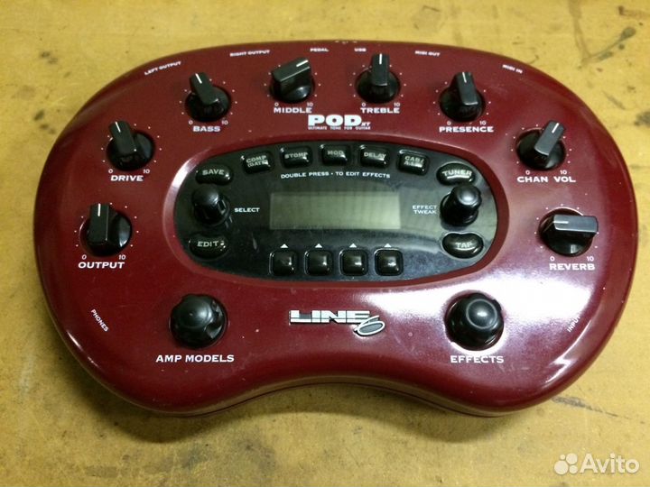 Гитарный процессор Line6 podxt