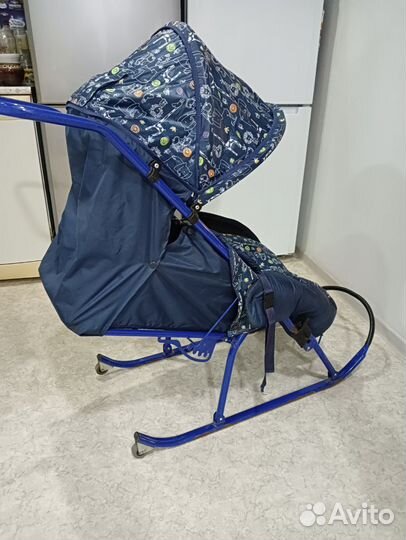 Коляска санки