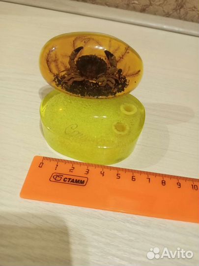 Подставка под карандаши с крабом СССР