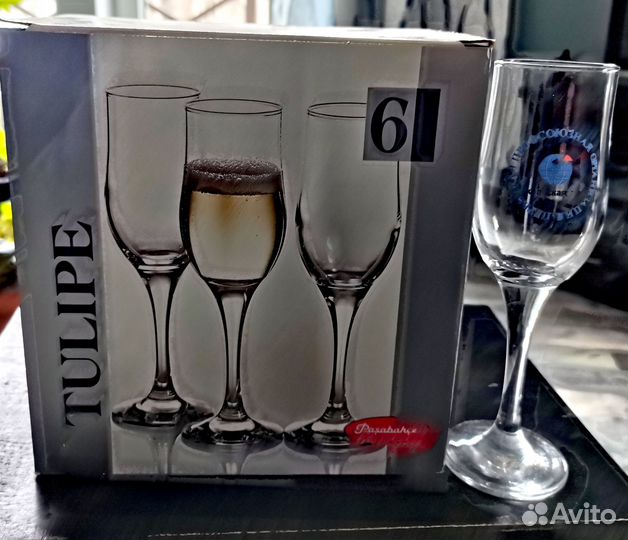 Бокалы для шампанского Tulipe