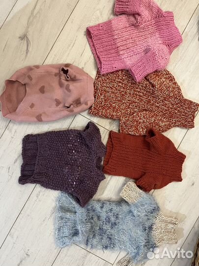 Свитер для пуделя ручной вязки