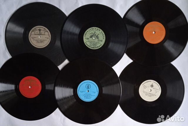 Пластинки для 78обр. Бернес Отс Утесов,птф