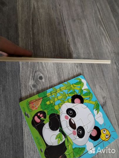 Пазлы детские деревянные