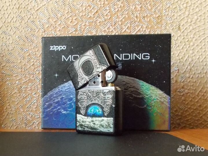 Зажигалка Zippo 29862 - Moon Landing limited