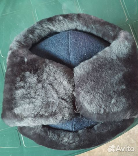 Шапка ушанка мужская военная 60, 58