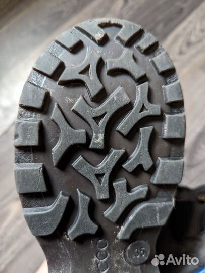 Ботинки зимние ecco, 35р