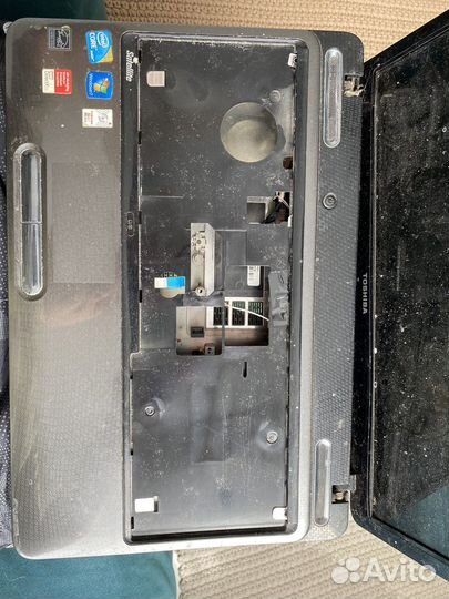 Топ кейс ноутбука Toshiba Satellite L655 в сборе