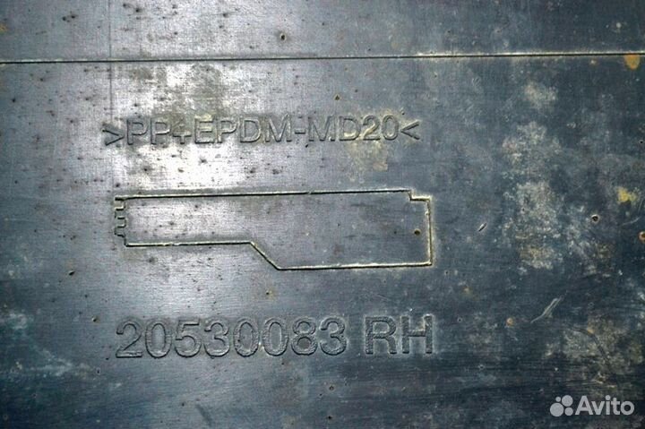 Вставка между кабиной и крылом (локер), задняя пра