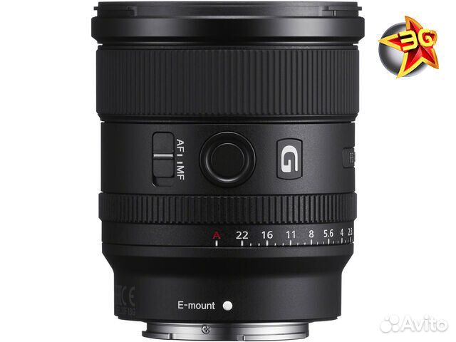 Объектив Sony FE 20mm f/1.8 G (SEL20F18G)