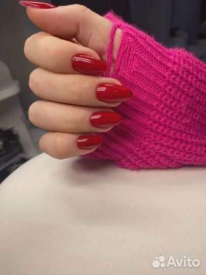 Маникюр с покрытием гель лак