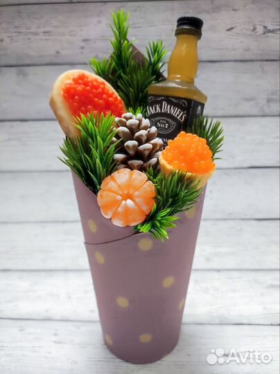 Новогодняя композиция из мыла ручной работы