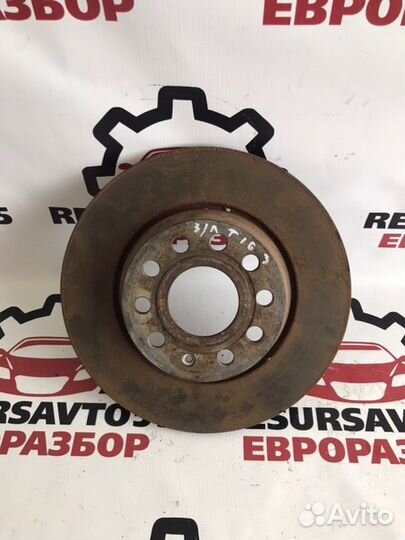 Диск тормозной задний Vw Tiguan 5N 2.0 TSI