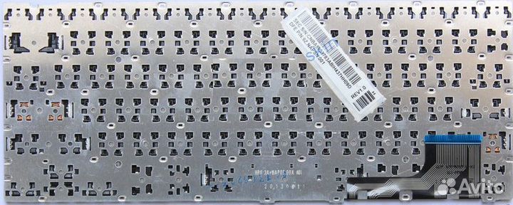 Клавиатура для ноутбука Samsung NP915S3 белая p/n