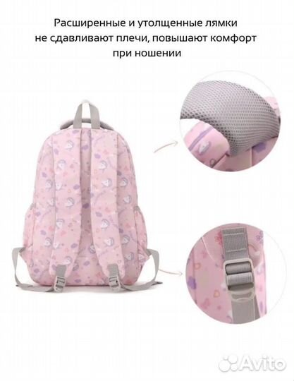 Рюкзак школьный для девочки 1 4 класс