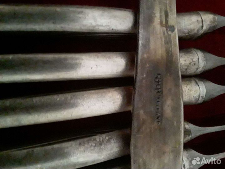 Набор столовых приборов мельхиор ссср, неполный