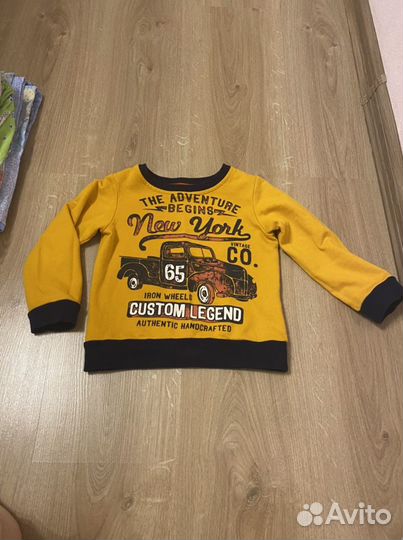 Пакет вещей для мальчика 1,5-2 года