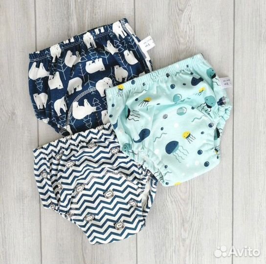 Многоразовые подгузники (тренировочные трусики)