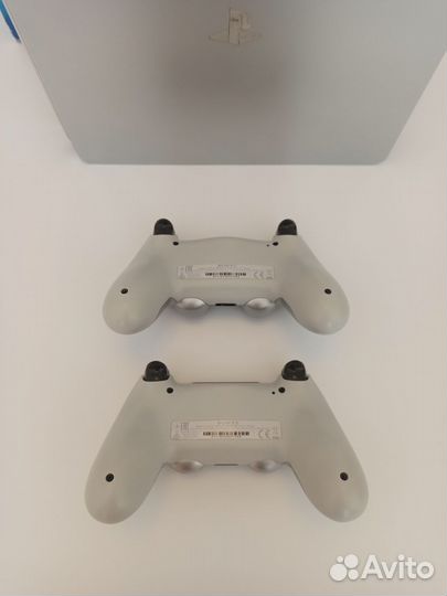 Редкая PS4 Slim Серебро