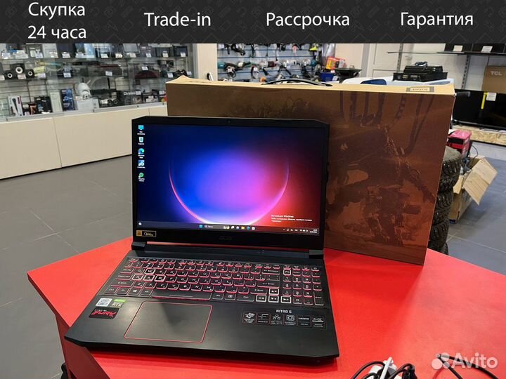 Ноутбук Acer Nitro 5 Core i7-10750H RTX 3060