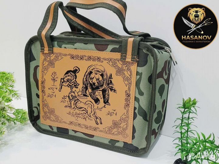 Подарок для мужчины туристический набор посуды