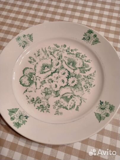 Тарелка Дулево 1956