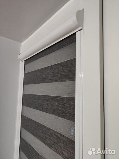 Рулонные шторы зебра