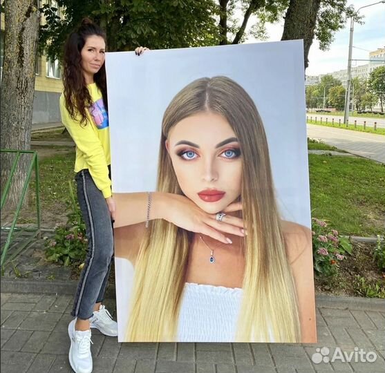 Портрет на холсте (индивидуально)