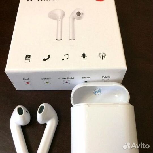 Наушники Аерподс Bluetooth реплика с анимацией