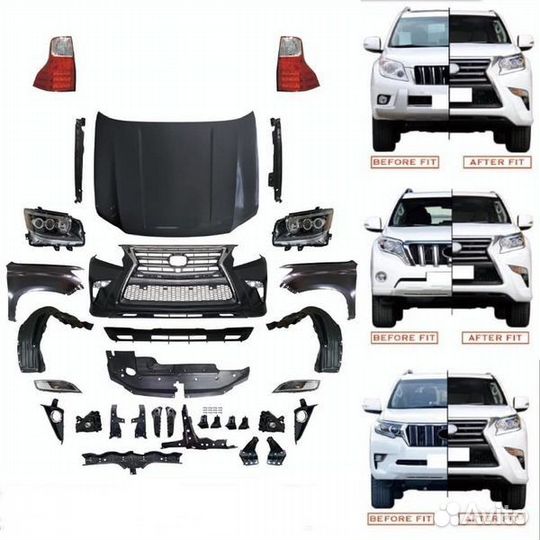 Рестайлинг прадо 150 09-17 в lexus GX 460 D2485