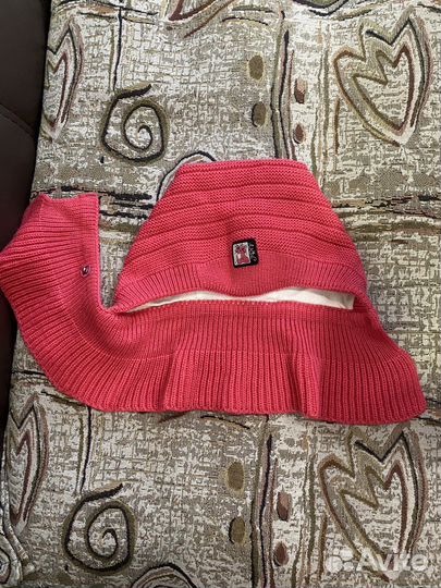 Шапка шлем журавлик на осень 46-48