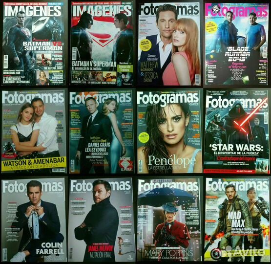 Иностранные журналы о кино и сериалах