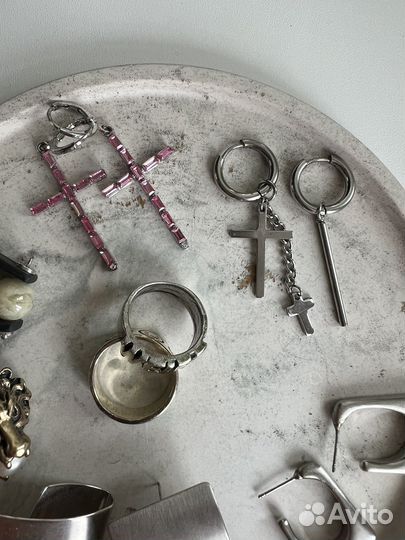 Серьги и кольца