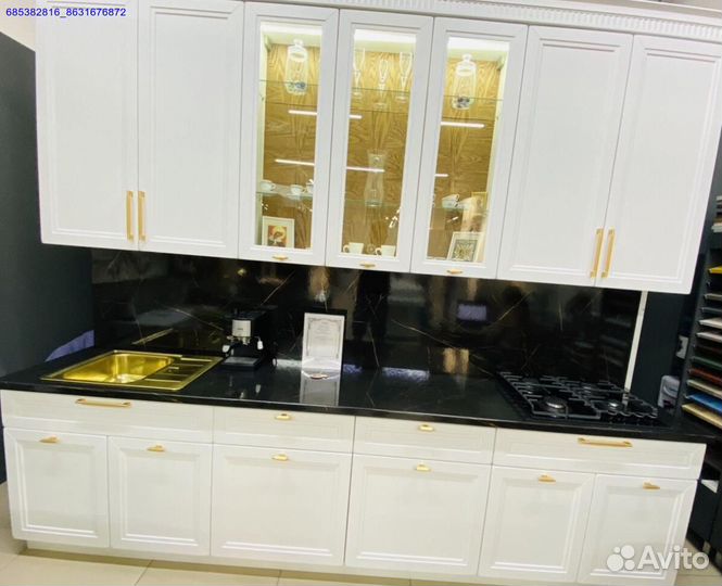 Кухня на заказ с установкой и доставкой (Арт.46554