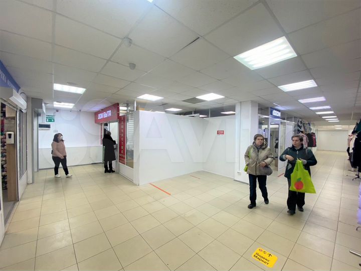 Торговые площади от 5 до 230 м²